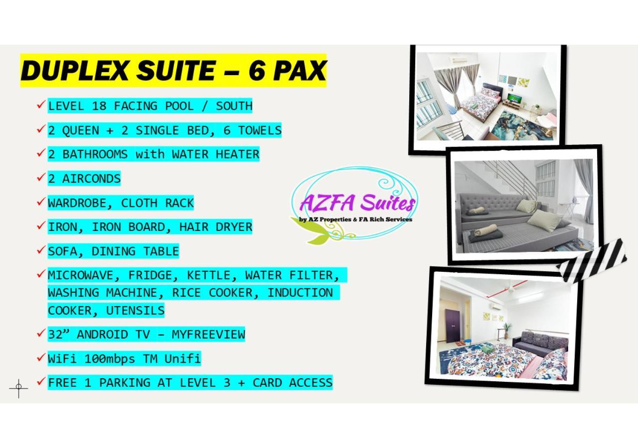 Azfa Duplex Suite At De Centrum Putrajaya Bangi Free Wifi 까장 외부 사진