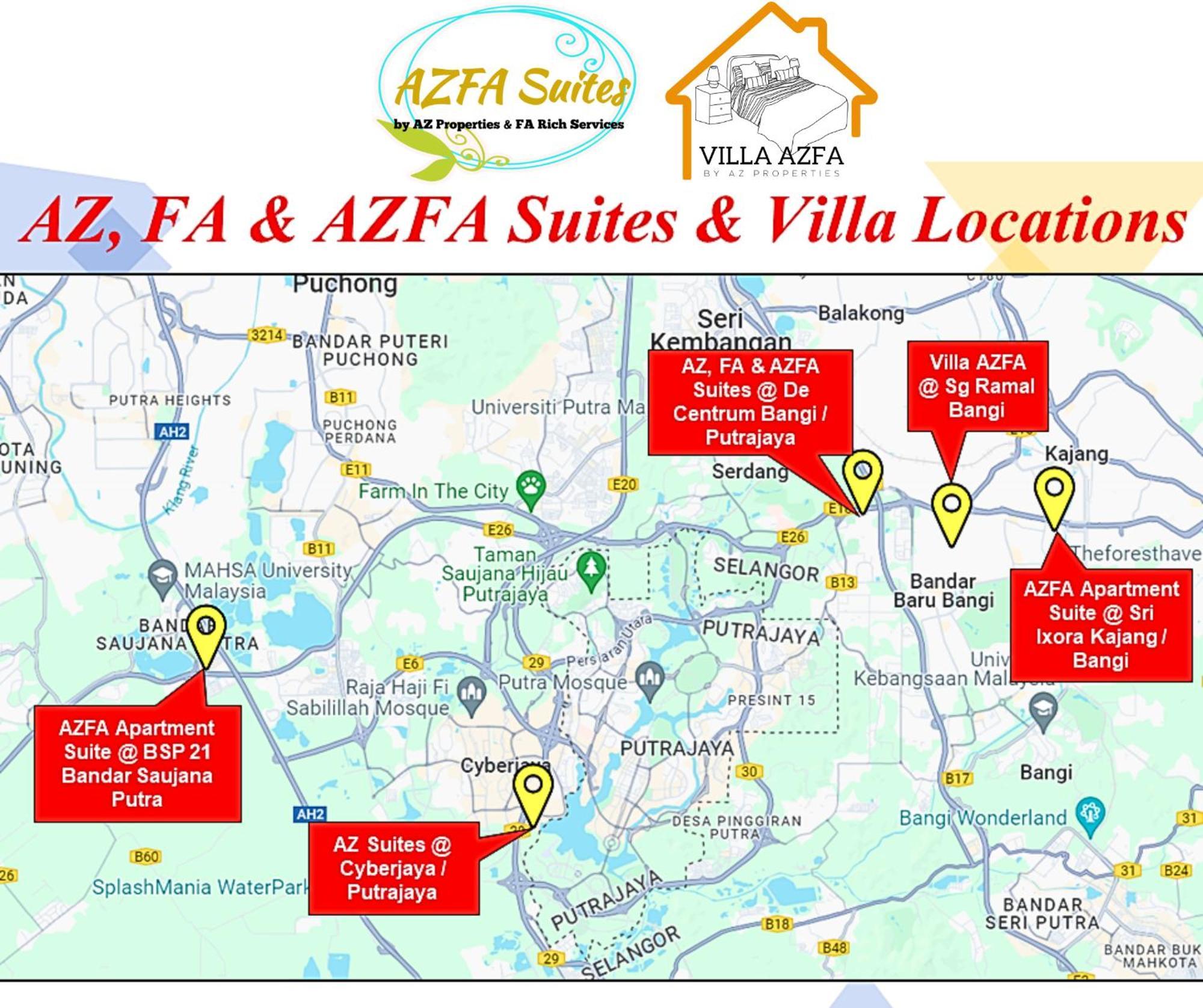 Azfa Duplex Suite At De Centrum Putrajaya Bangi Free Wifi 까장 외부 사진